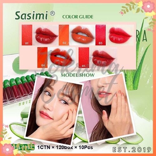 [DAPAT 10PCS] Sasimi LipTint Mini Papan