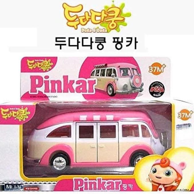 Duda Dada Pinkar Pink Toy Car Original Korea - Termurah 