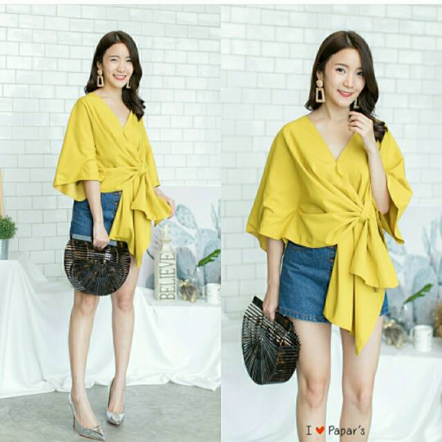 4 WARNA NS BATWING MONA / BLOUSE ATASAN WANITA TERBARU KEKINIAN