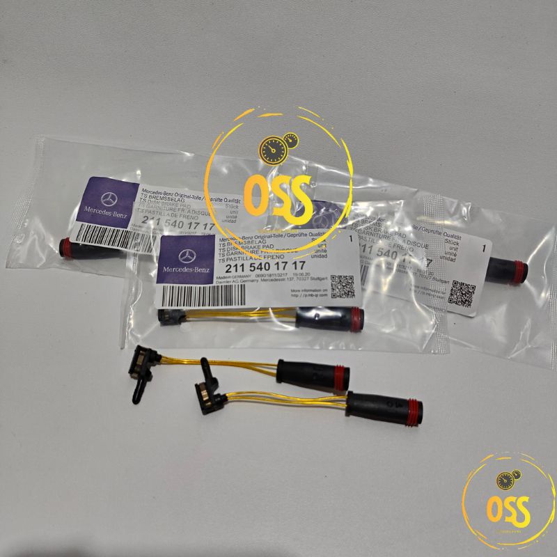 Jual Sensor Kampas Rem Brake Pad Wear Sensors Depan Belakang Mercedes