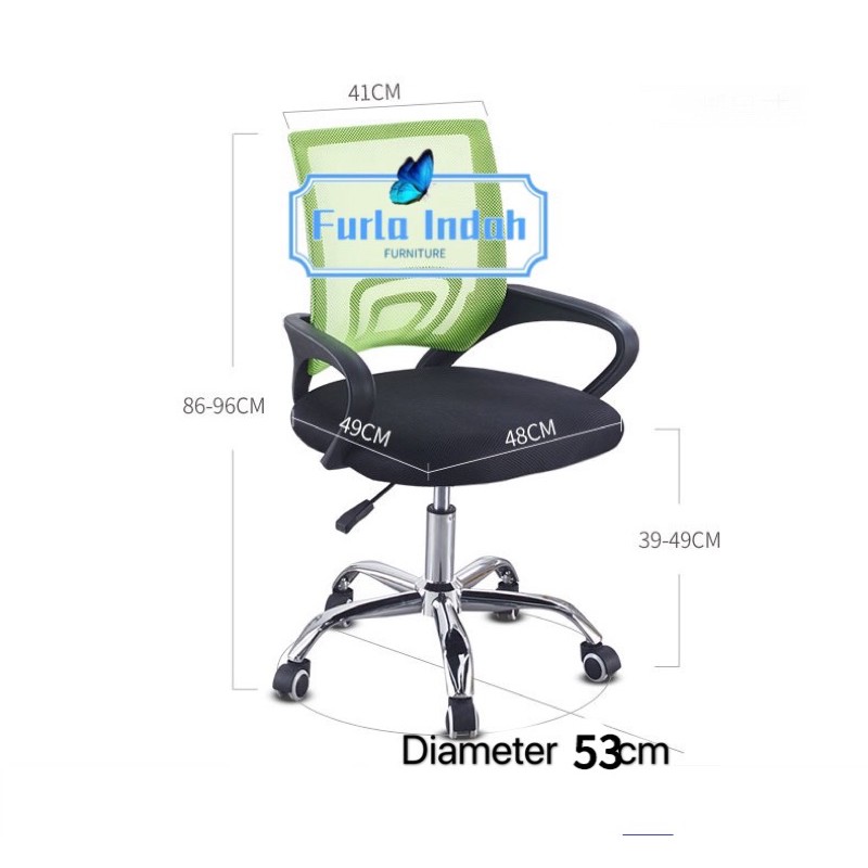 kursi kantor kursi staff kursi kerja kursi gaming TYPE 808#