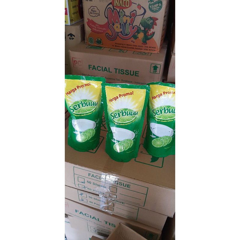 Sabun cuci piring serbu