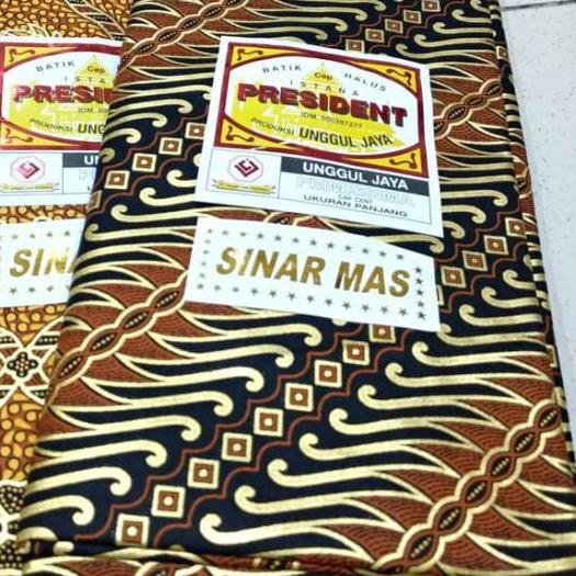 ™ Kain Panjang Batik Prada Emas/Kain Panjang Batik/Kain Panjang Unggul Jaya ☝