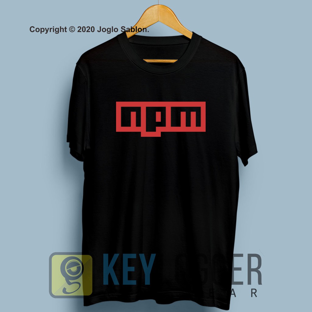 Baju Kaos Programmer NPM Javascript IT 17
