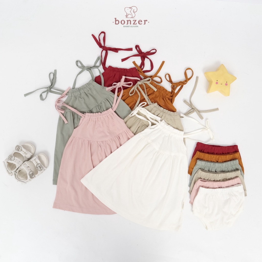 BONZER BABY HOPE DRESS ANAK PEREMPUAN BAJU ANAK PEREMPUAN  6 bulan - 2 tahun