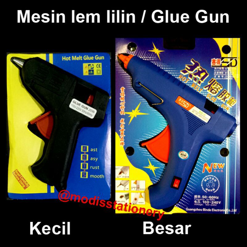 glue gun mesin lem lilin