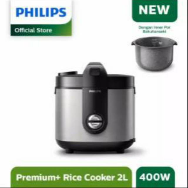 Rice cooker PHILIPS HD 3138 / HD3138 3IN1 2 LTR BAKUHANSEKI GARANSI RESMI