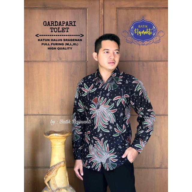 Batik Solo GARDAPARI TOLET Asli Katun Halus Sragenan Full Furing Murah