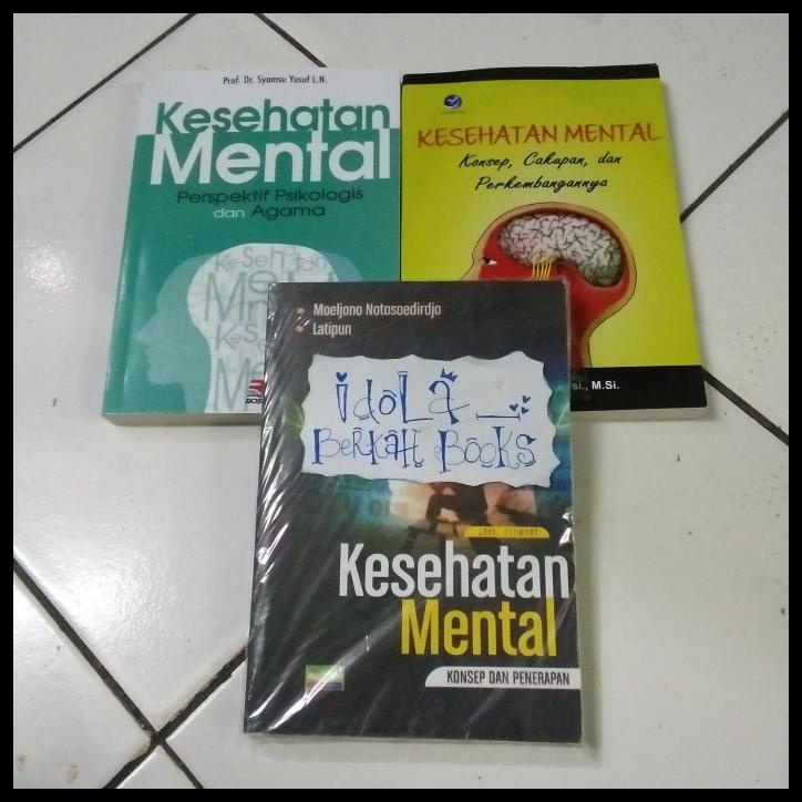 

TERBARUU!! PAKET 3 Buku Kesehatan MENTAL COD