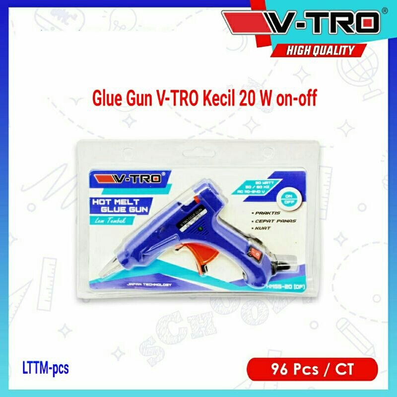 Jual Alat Lem Tembak Alat Lem Bakar Glue Gun Dilengkapi Tombol On Off Daya W Dan W Shopee