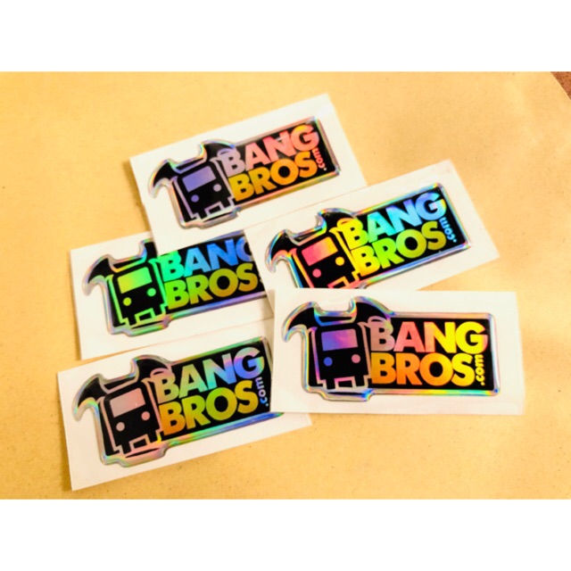 

Sticker Timbul BANGBROSS Hologram aksesoris