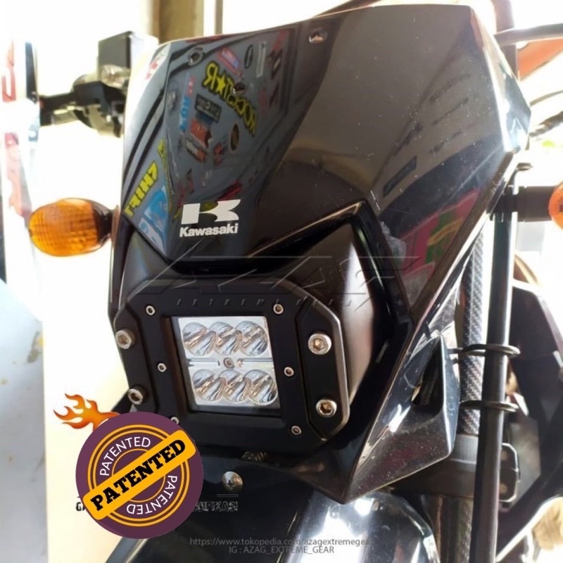 LAMPU LED DEPAN KLX 150 / CRF 150 / WR 155 DLL MODIFIKASI