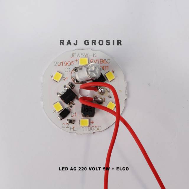LED AC 220 Volt Dengan ELCO 5 Watt