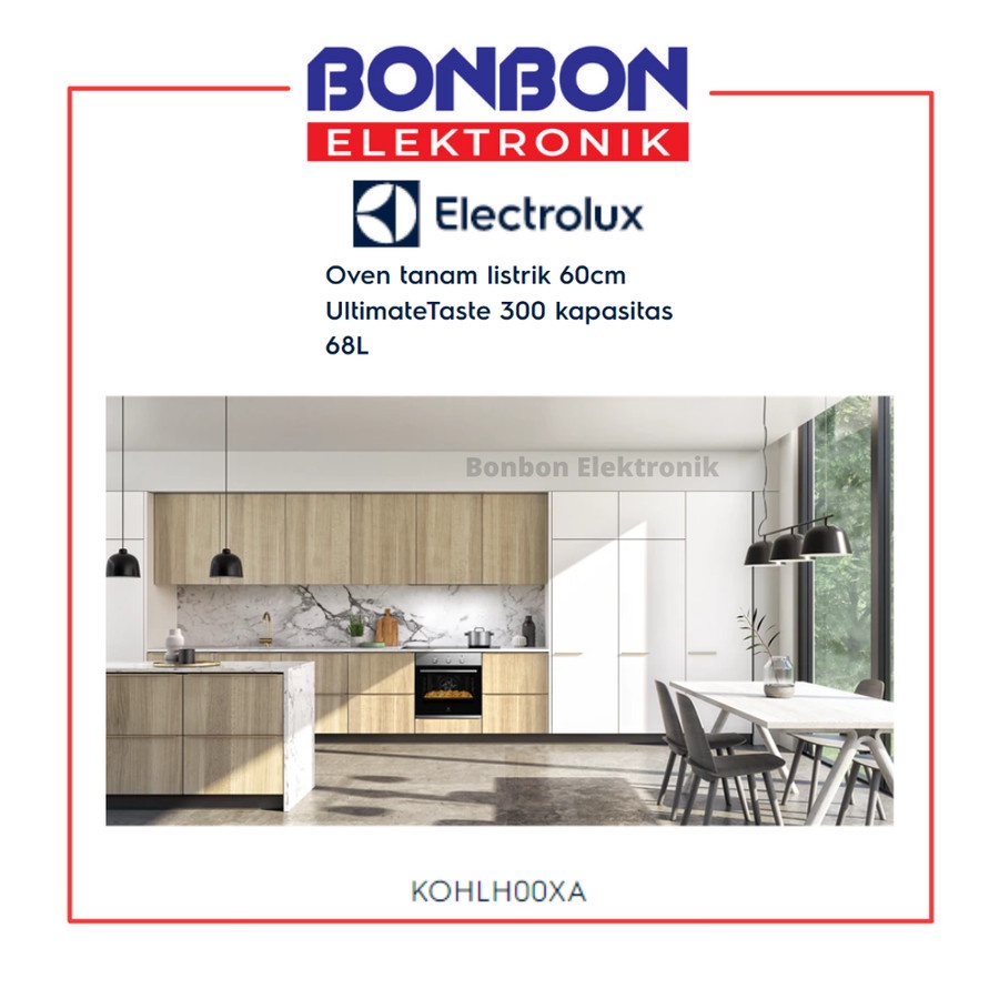 Electrolux Built In Single Oven KOHLH00XA 60cm Ultimate Taste 300 68L