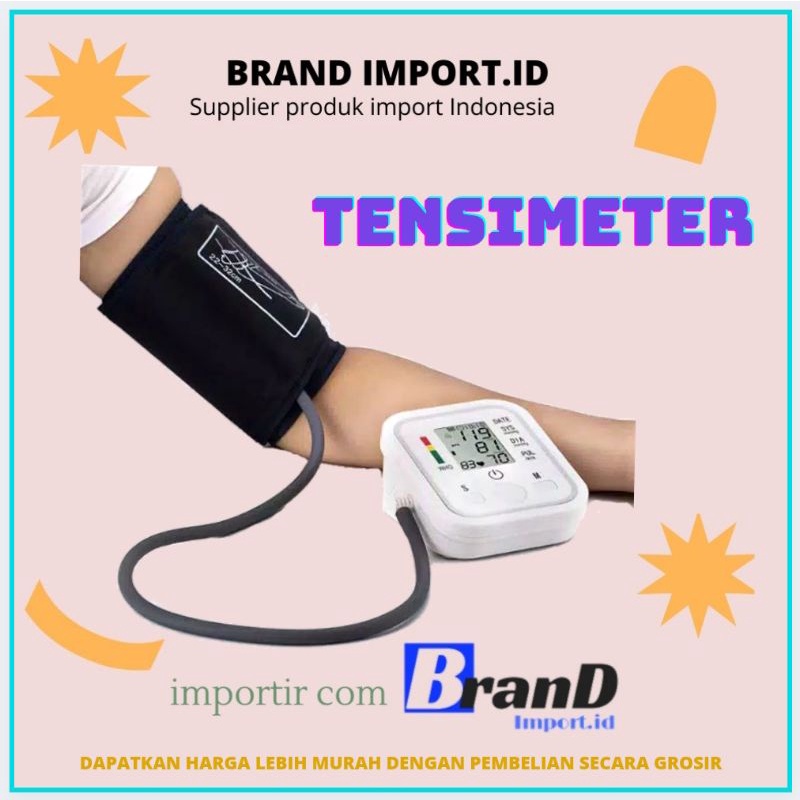 Taffware Pengukur Tekanan Darah Electronic Sphygmomanometer with Voice - ZK-B869