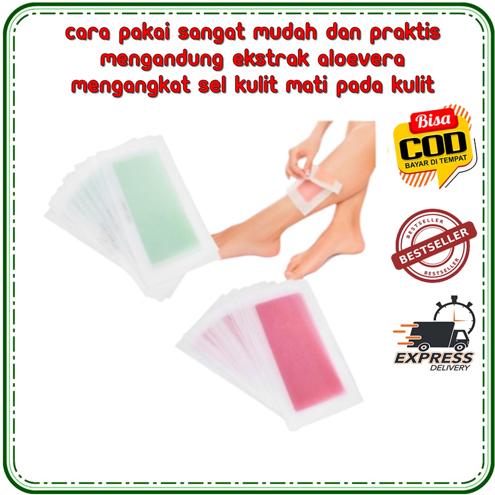 Jual Kertas Waxing Besar Hair Removal Strip Waxing Paper Wax Pencabut