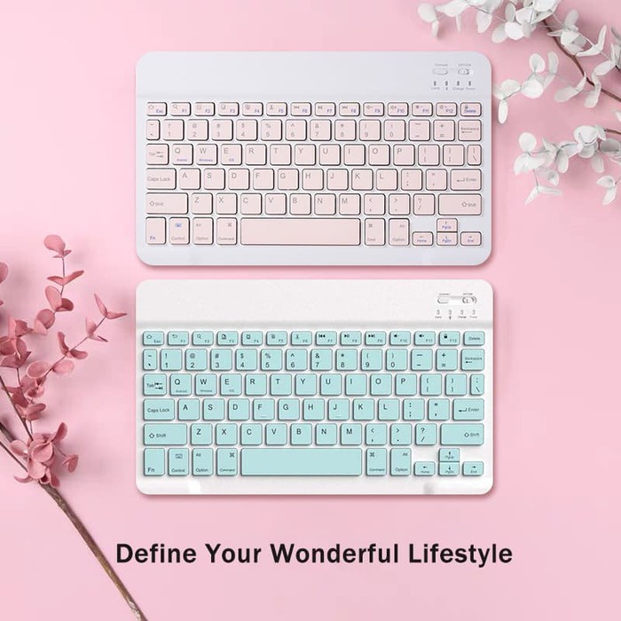 Samsung Tab S7+ S7 Plus T970  S7 FE 5G T736 PAKET SUPER LENGKAP Keyboard + Sarung + Mouse Bluetooth Book Case FS Smart Cover + Keyboard