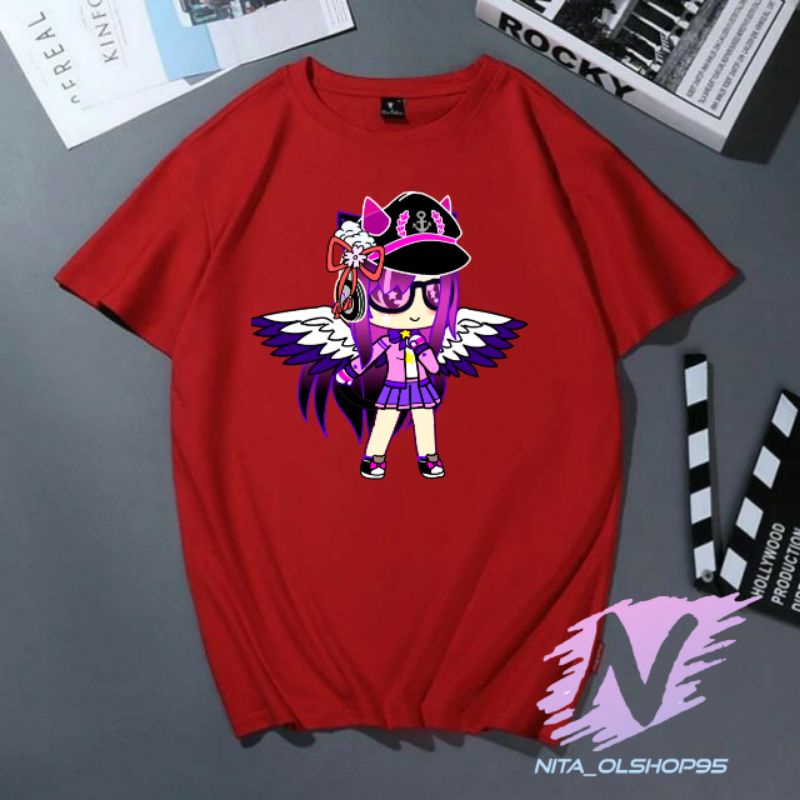 kaos gacha club baju kaos anak game gacha club