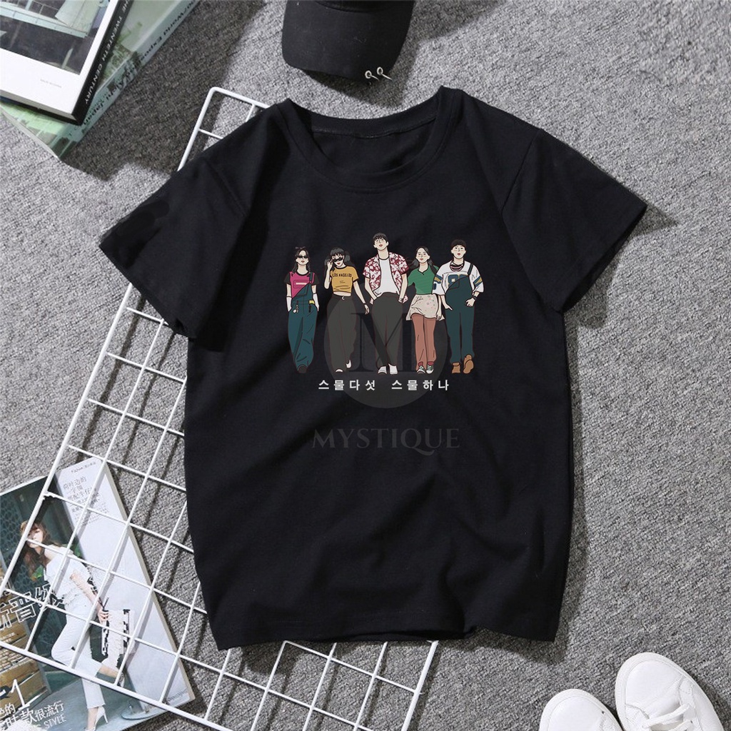 MYSTIQUE.ID-BAJU KAOS 25 21 T-SHIRT LUCU DAN AESTHETIC