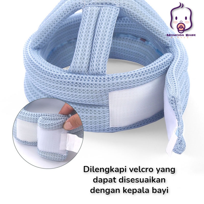 MOMO Topi Pelindung Kepala Bayi Anti Bentur Lucu Baby Head Protector Helm Pelindung Kepala Bayi Topi Anak