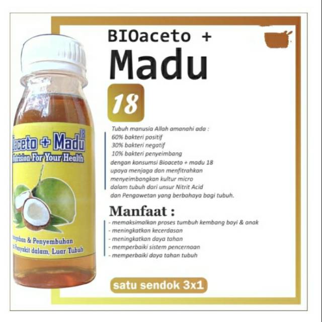 

BIOaceto+ Madu 18