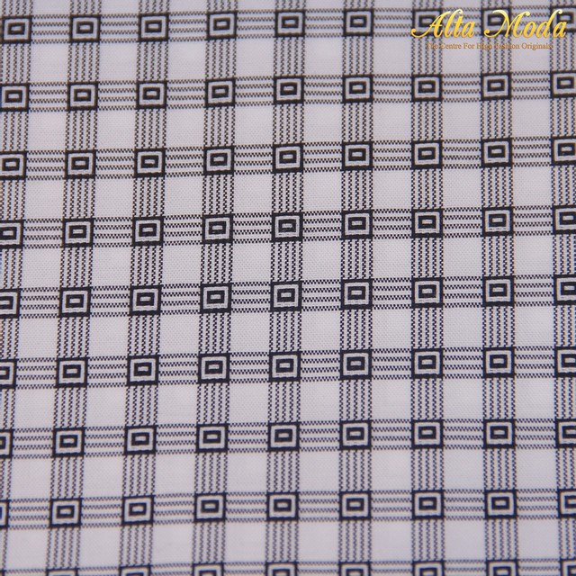 

Alta Moda Katun Shirting Hitam Putih Kotak (1M)