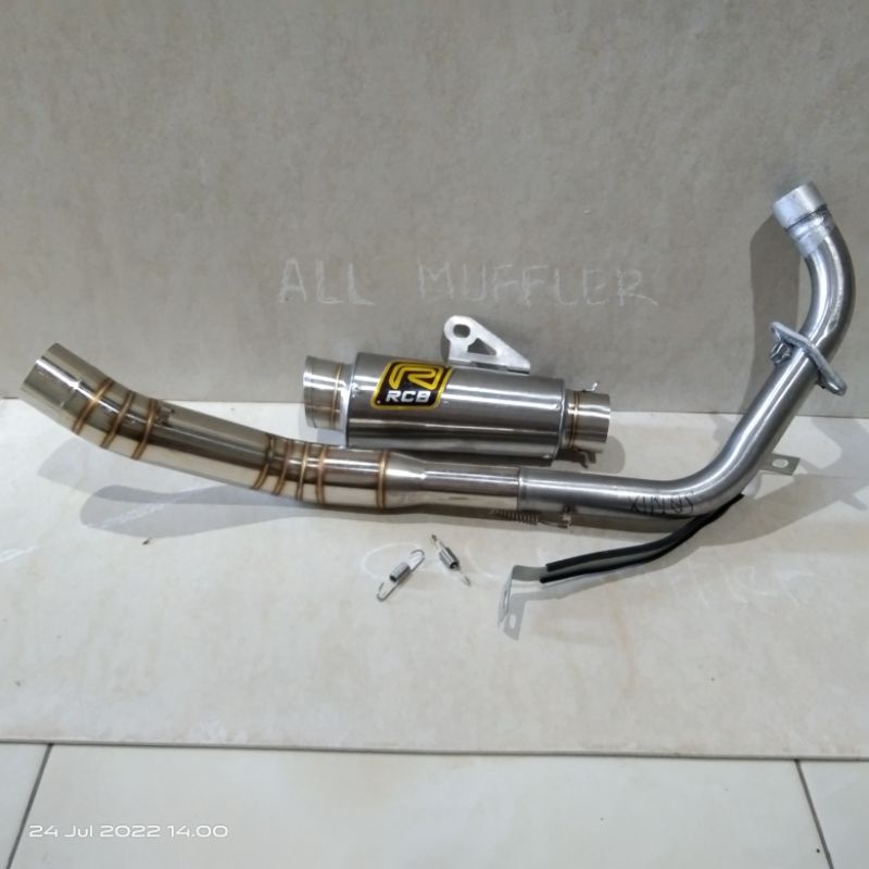 knalpot racing rcb sonic dan motor sport