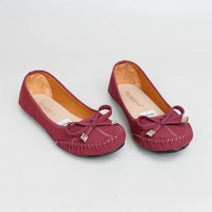 SEPATU FLAT SHOES FLATSHOES GRATICA DR01051 PURPLE