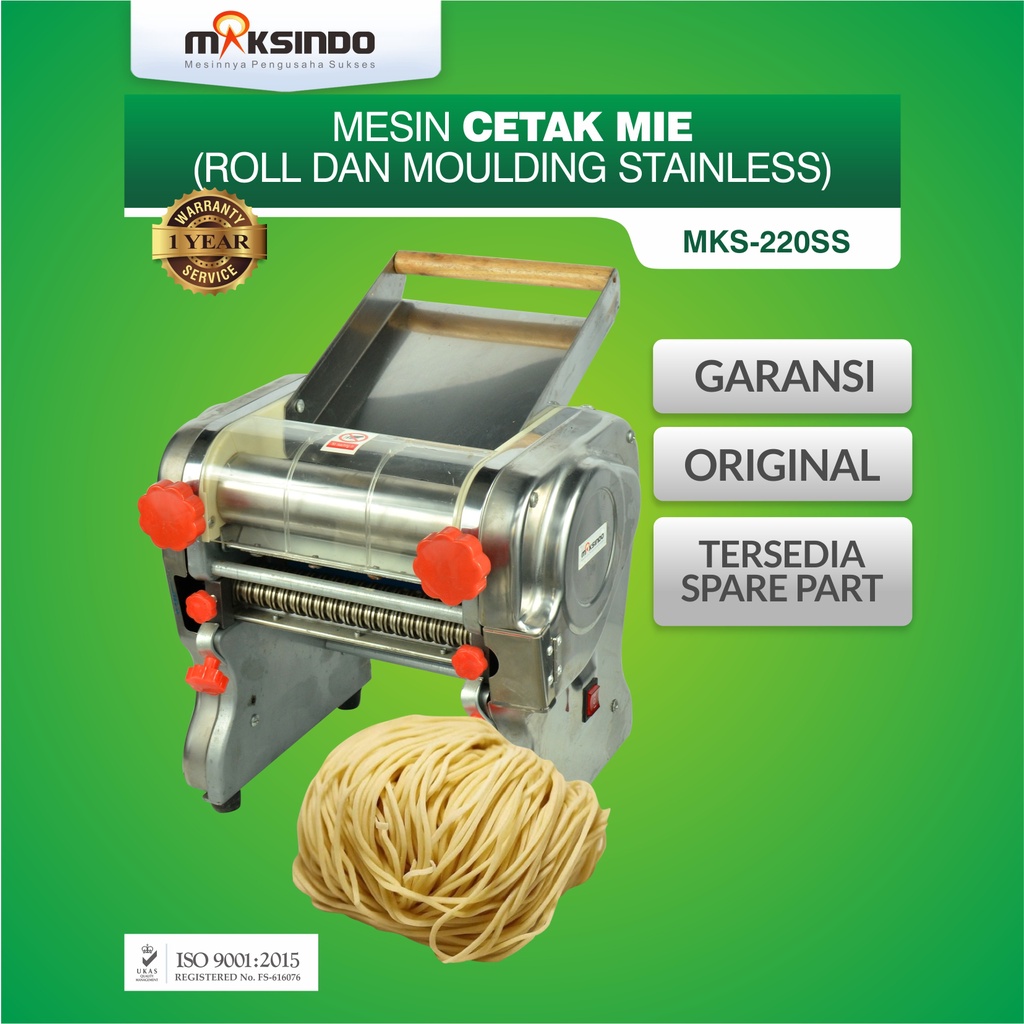 Jual Mesin Pembuat Mie Roll Dan Moulding Stainless Mks Ss Shopee