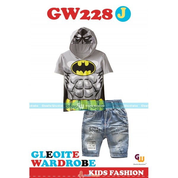 SETELAN BAJU  ANAK  BRANDED IMPORT  GLEOITE WARDROBE GW  