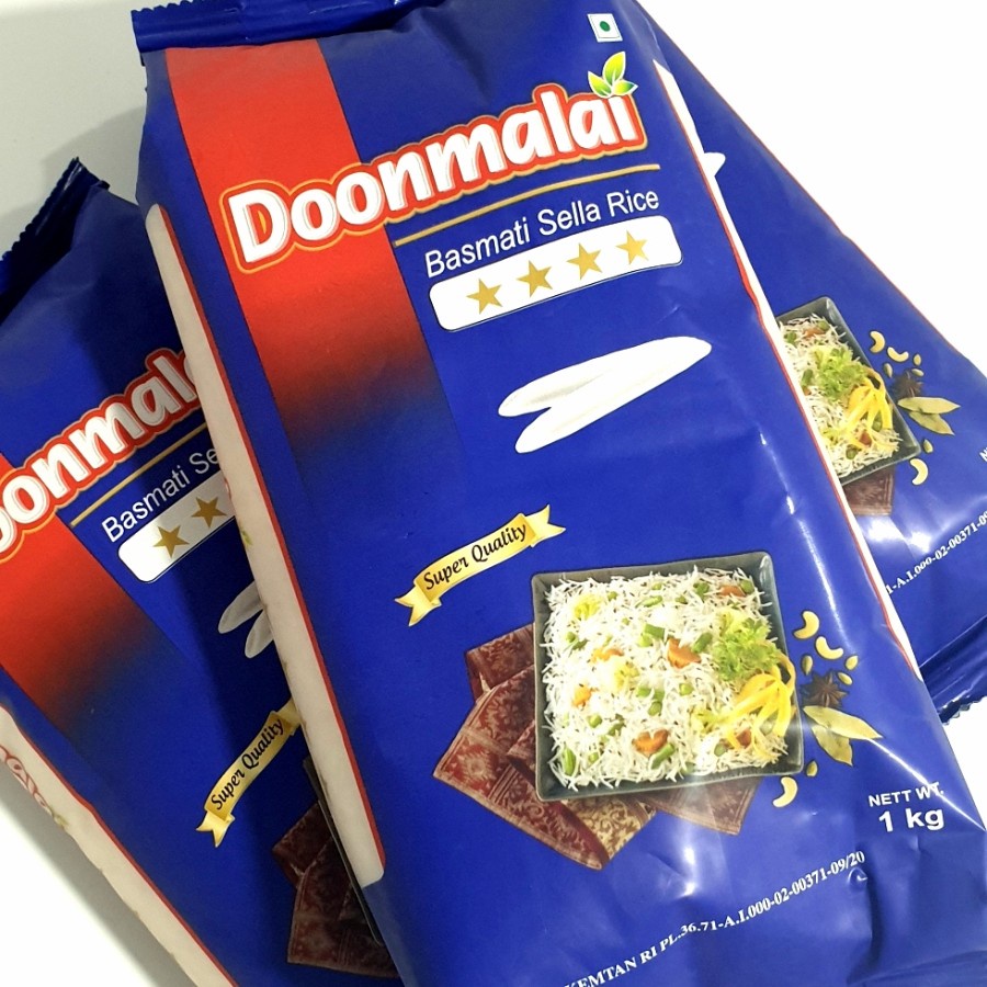

Beras Basmati ABUKASS DAN DOONMALAI 1kg ASLI