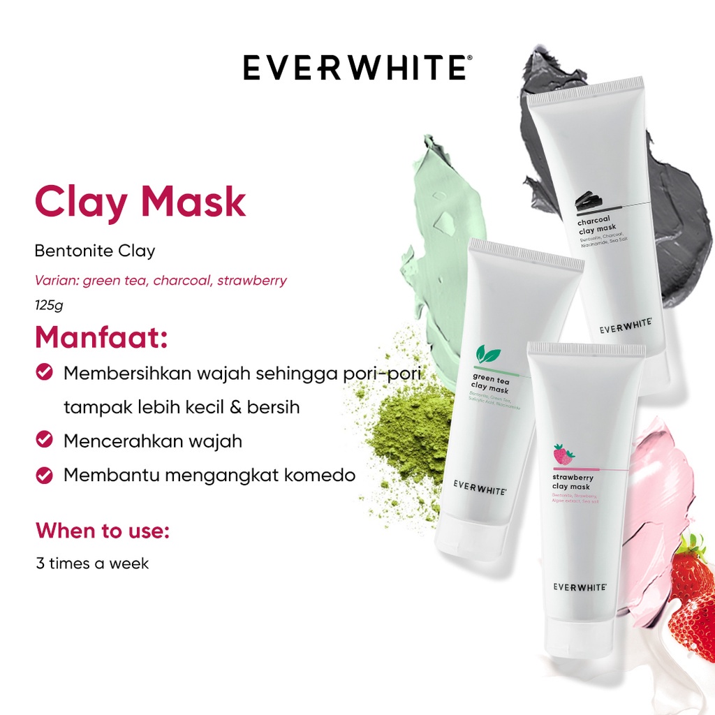 Everwhite clay mask 125g