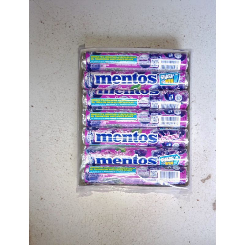 

Permen Mentos Rol 29 gr 1 pcs