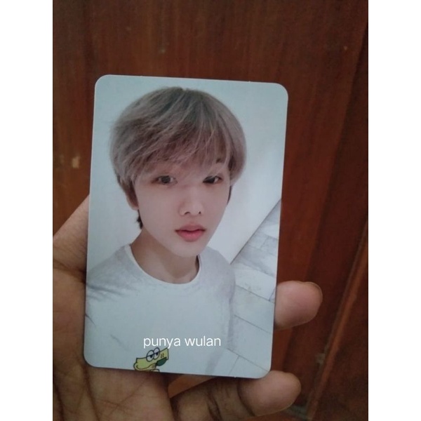photocard jisung cafe