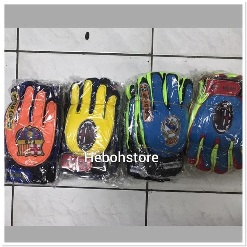 SARUNG TANGAN KIPER BOLA FUTSAL ANAK