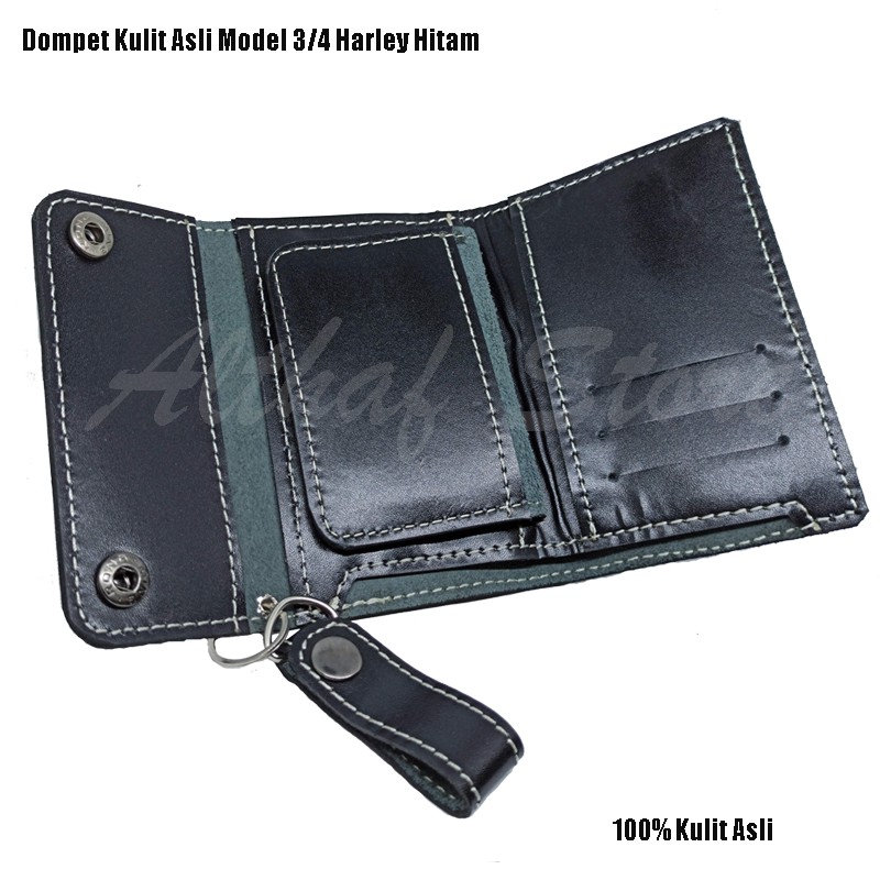 Dompet Pria Kulit Asli Pul-up Harley Elegan