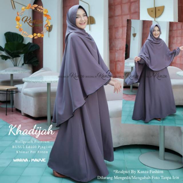 Khadijah syari ori by kanza