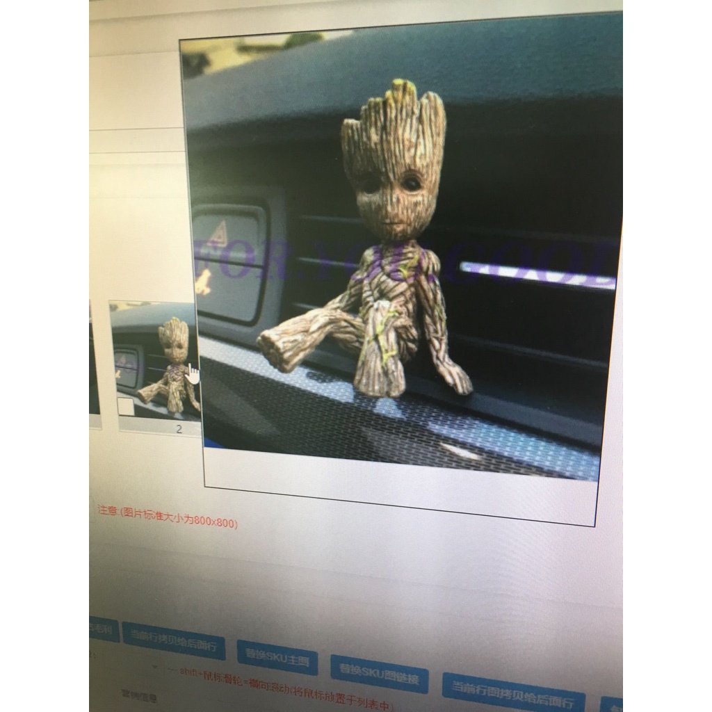 Cute 2&quot; Guardians of The Galaxy Vol. 2 Baby Groot Figure Toy Kids Fans Gift