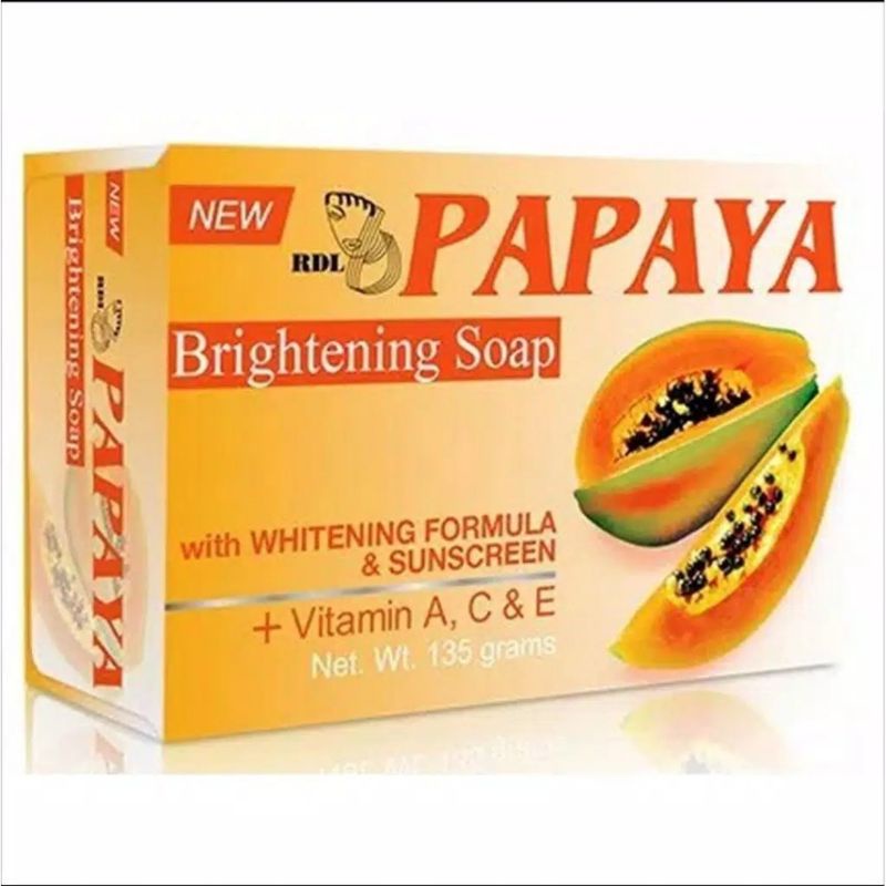 NEW RDL PAPAYA Brightening Soap 135 gr Original 100%