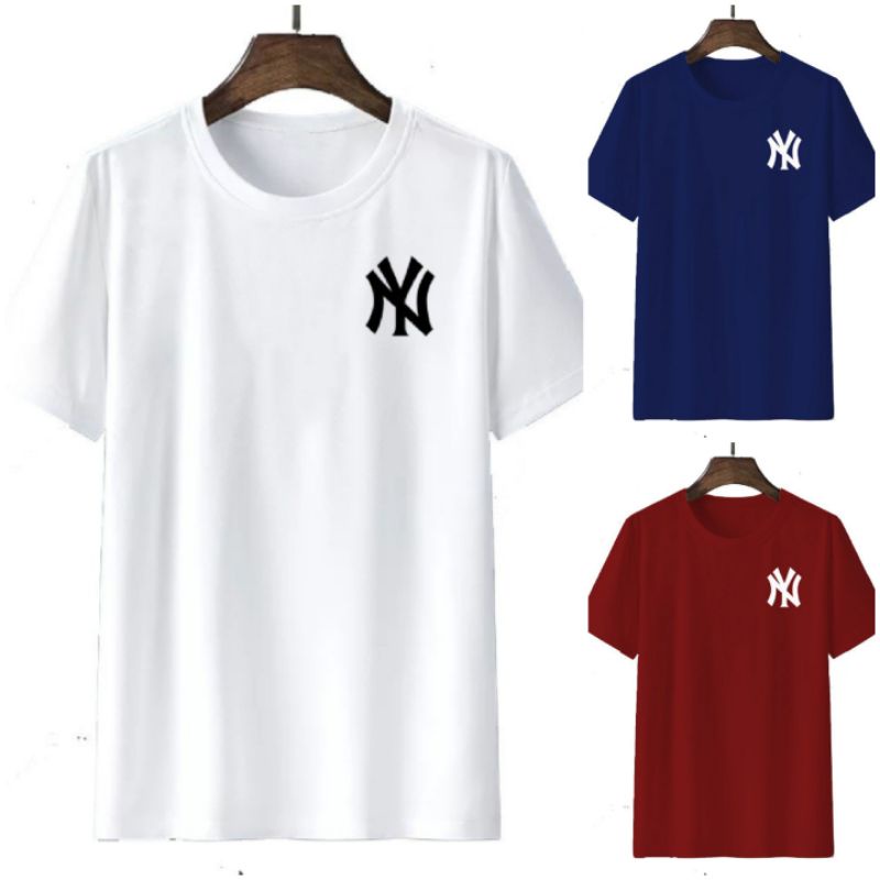 Kaos polos logo NY