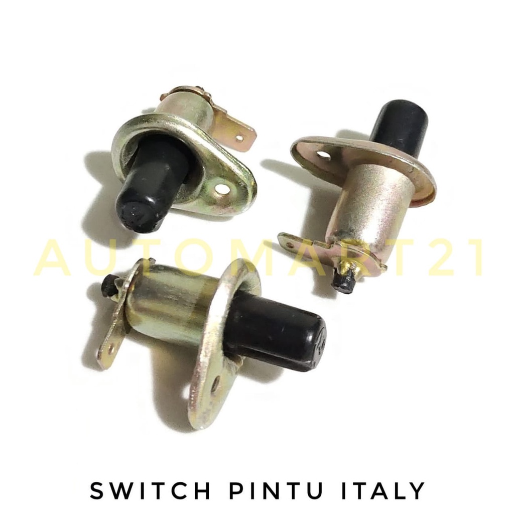 SWITCH PINTU ITALY HITAM/DOOR SWITCH/SWITCH PINTU UNTUK SEMUA MOBIL