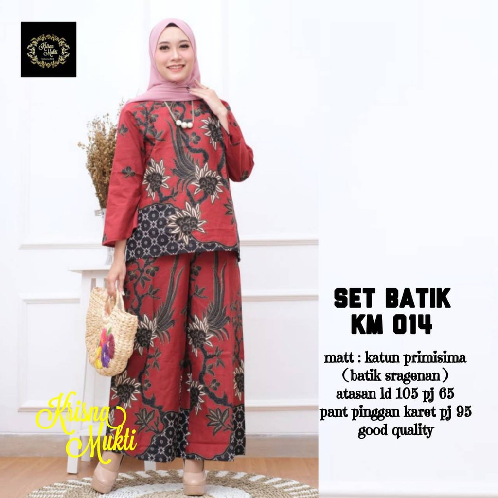 Set batik  sragenan