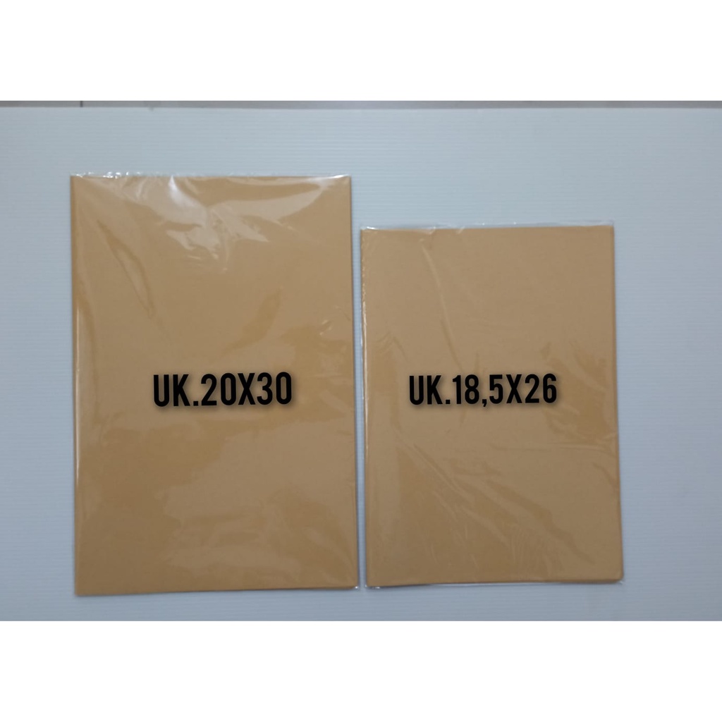 

Sampul Buku Cokelat Kwarto Polos (Uk18,5x26cm)