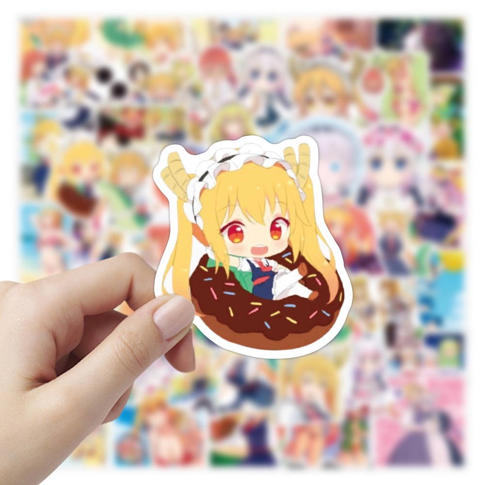 DM001 – Sticker / Stiker Anime Jepang Miss Kobayashi's Dragon Maid