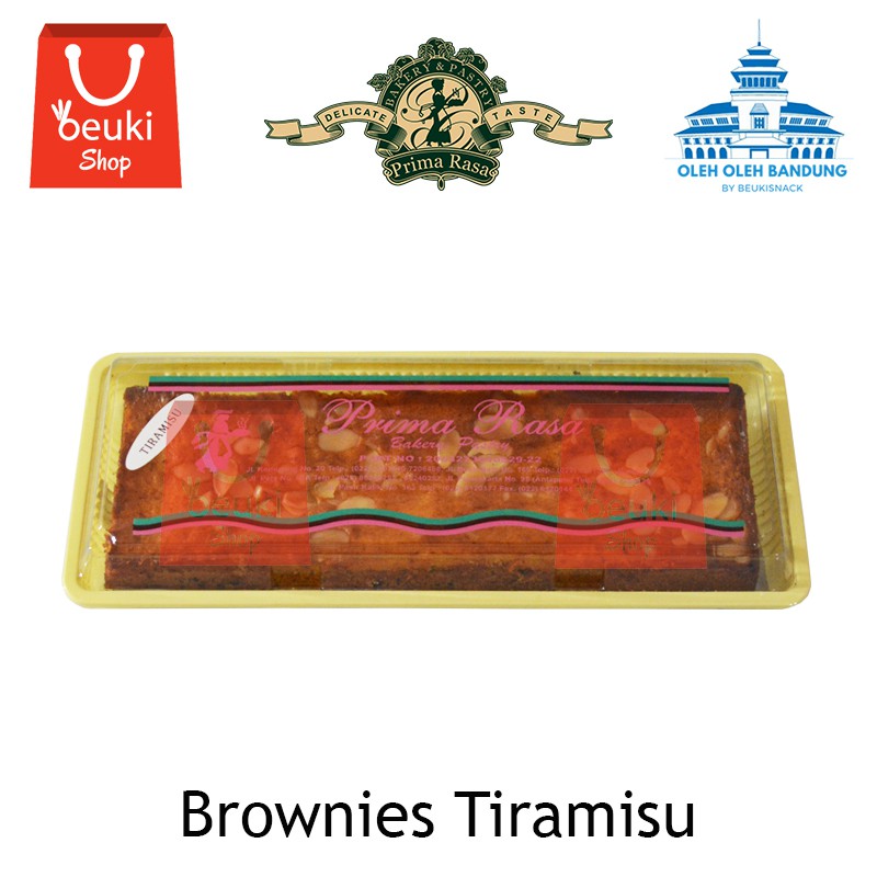 

Prima Rasa Bandung Brownies Tiramisu - 500gr