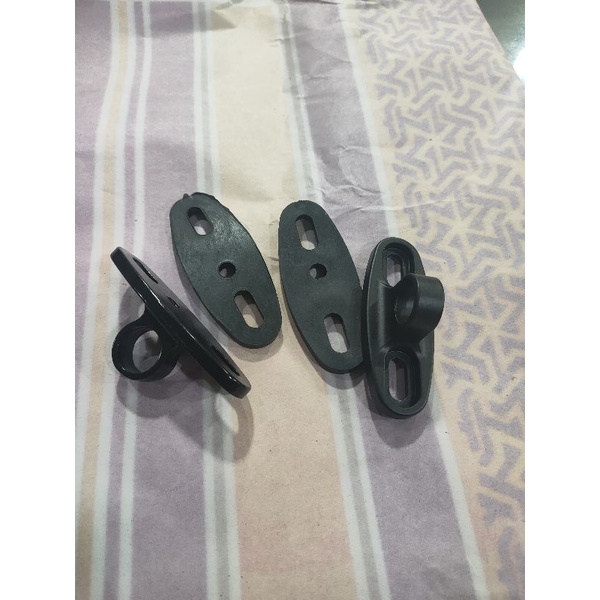 breket spion di fairing motor universal cbr r15 r25 gsx full set kanan kiri sudah + baut2 nya m6 bau