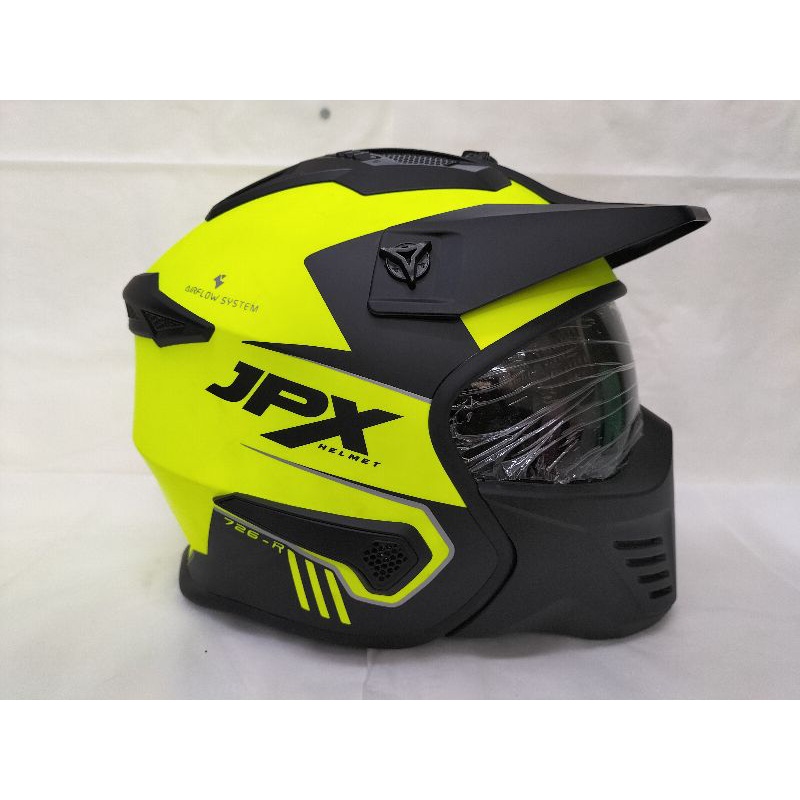 HELM JPX MX 726 R SOLID SNI / ECE / HELM JPX CAKIL MODULAR/ HELM MODULAR KEKINIAN helm motor jpx murah motorcycle