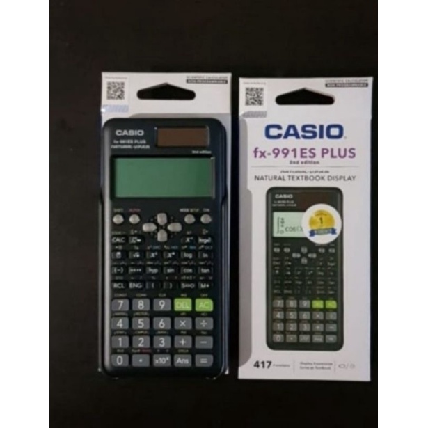 

CASIO SCIENTIFIC KALKULATOR FX 991 ES PLUS ORIGINAL FULL DOT DISPLAY MANTAP ASLI