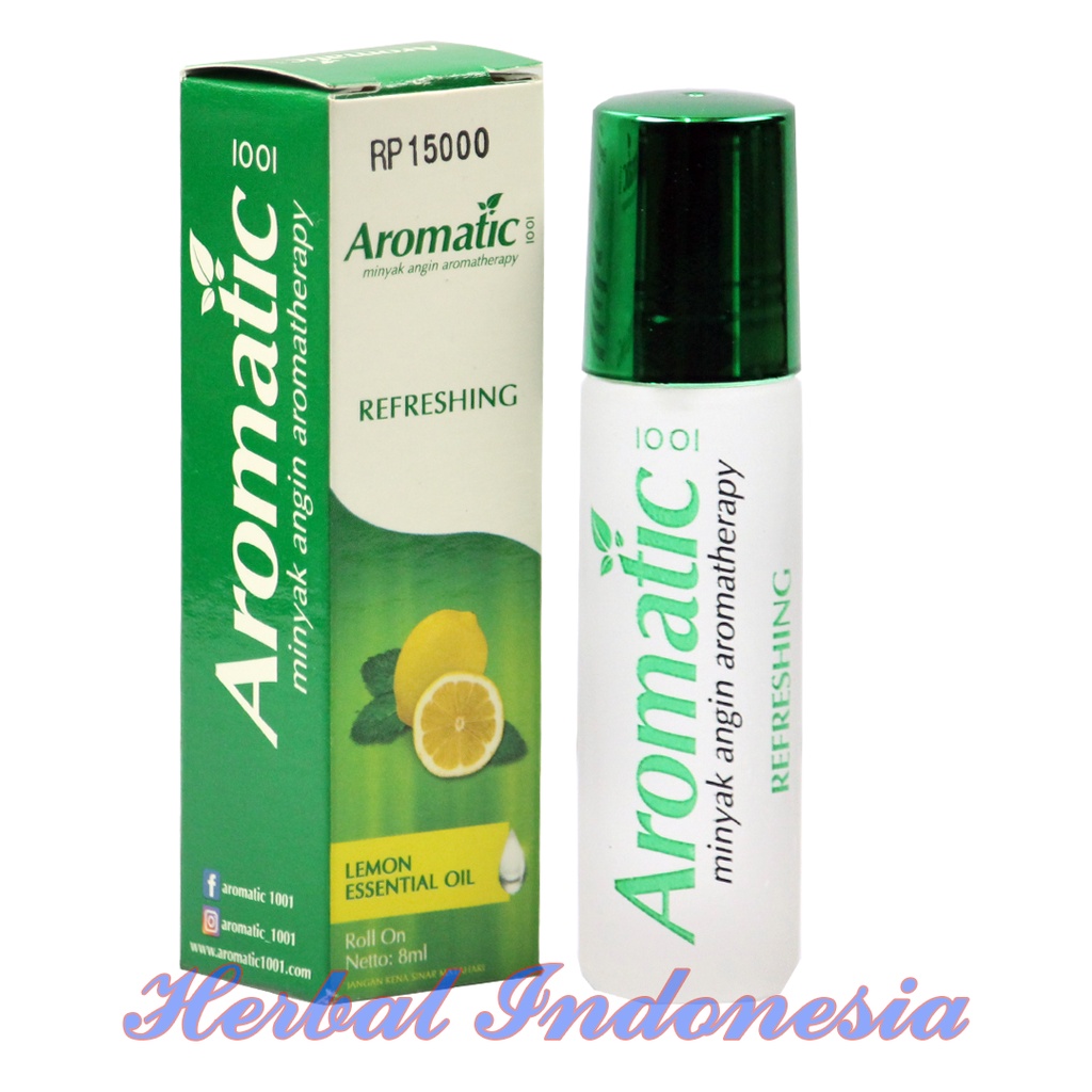 Minyak Angin Aromatherapy Roll On | Aromatic REFRESHING 8 ml