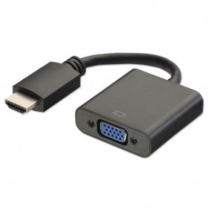 HDTV male to vga rgb female HDTV to vga video converter adapter 1080p black